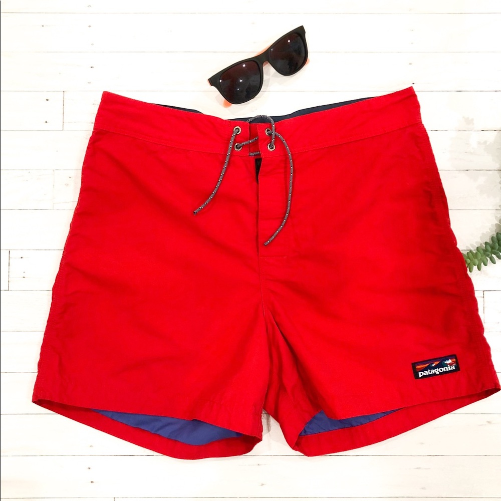 ❌SOLD❌ Patagonia Red Board Swim Shorts